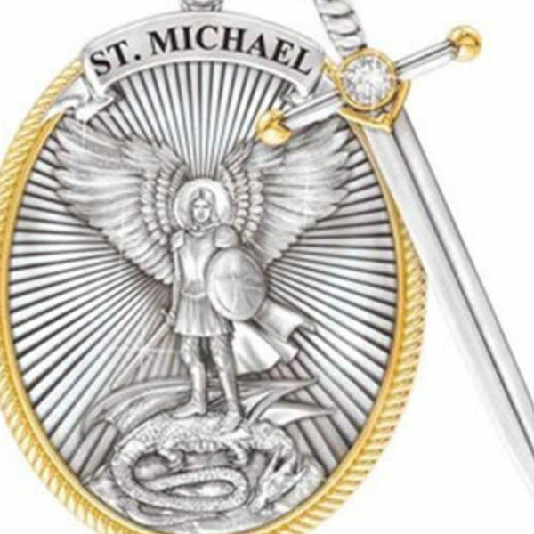 St. Michael Christian Faith Necklace